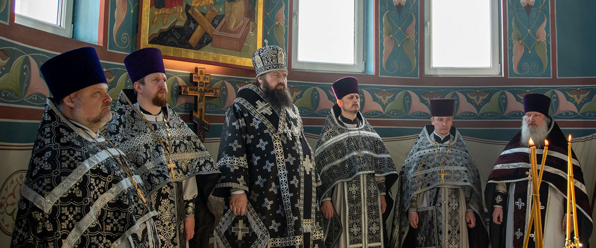 Служение епископа Борисовского и Марьиногорского Амвросия