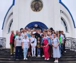 Храм иконы Божией Матери «Избавительница» посетила с экскурсией группа паломников из Территориального центра социального обслуживания Ошмянского района