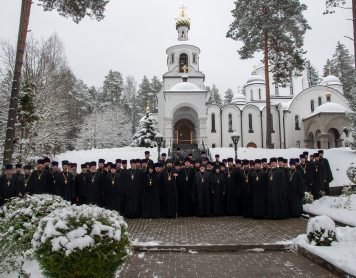 Священники архиерейского подворья приняли участие в соборном богослужении